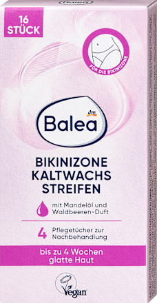 Kaltwachsstreifen Bikinizone Balea