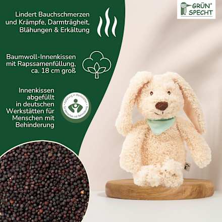 Wärme-Kuscheltier Baby, Hase Grünspecht