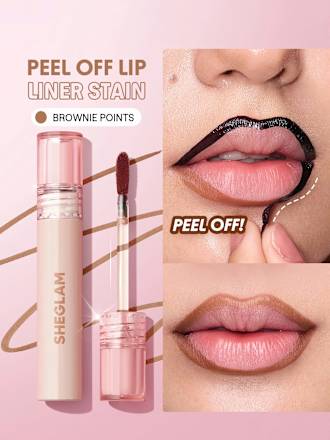 Lipliner Fall In Line Peel Off Stain 011 Brownie Points SHEGLAM