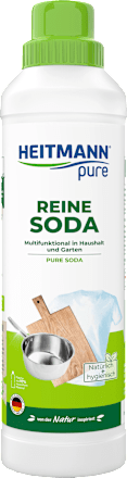 Reine Soda flüssig für Haushalt & Garten HEITMANN pure