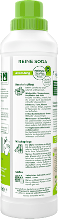 Reine Soda flüssig für Haushalt & Garten HEITMANN pure