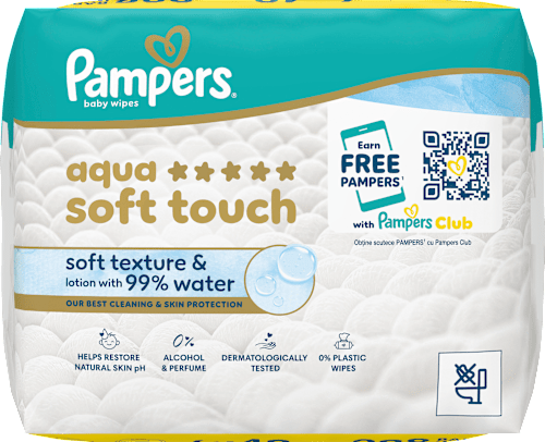 Feuchttücher aqua soft touch (6x48 St) Pampers