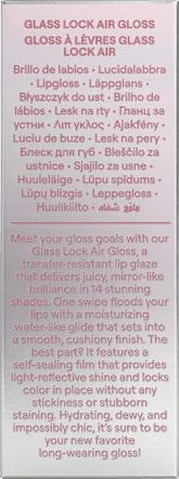 Lipgloss Glass Lock Air 617 Hard Candy SHEGLAM