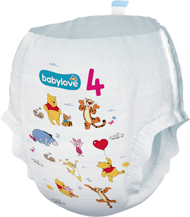 Baby Pants Premium Disney Gr. 4 maxi (8-15 kg), Jumbopack babylove