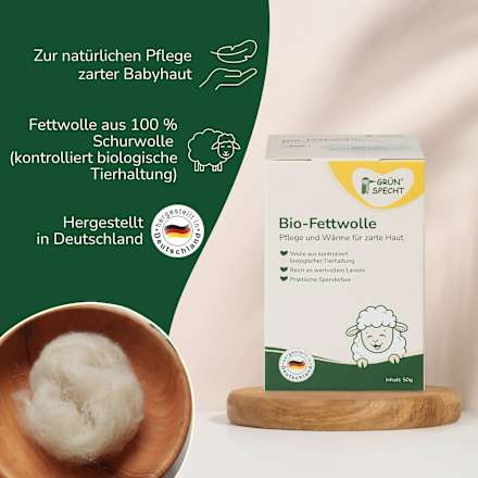 Fettwolle Grünspecht