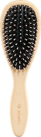 Haarbürste Holz Pflege & Glanz, oval ebelin