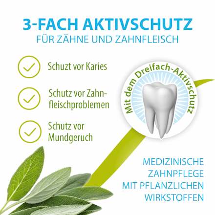 Zahnpasta ohne Fluorid Salviagalen