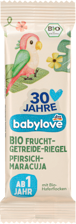 bio ovocná obilná tyčinka broskev & maracuja babylove