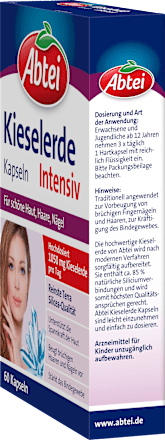 Kieselerde Intensiv Kapseln Abtei