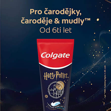 Detská zubná pasta Harry Potter, 6-9 rokov Colgate