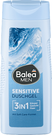 Gel doccia uomo 3in1 Sensitive Balea MEN
