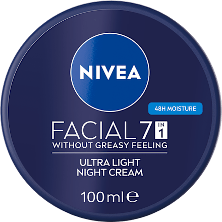 Vlažilna nočna krema Facial 7 v 1 NIVEA