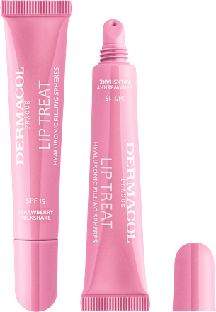 lesk na rty Lip Treat SPF15 č. 14 Strawberry Milkshake Dermacol