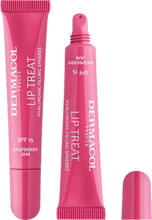 lesk na rty Lip Treat SPF15 č. 16 Raspberry Jam Dermacol