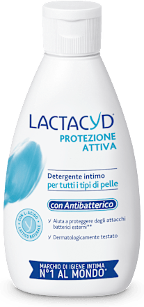 Detergente intimo con Antibatterico LACTACYD