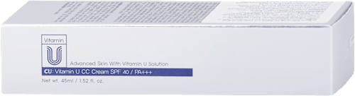 Multifunkčný CC krém CU: Vitamin U SPF 40 / PA+++ CUSKIN
