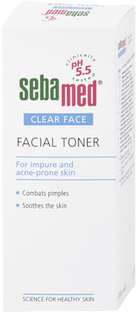 Čistiaci pleťový toner Clearface sebamed