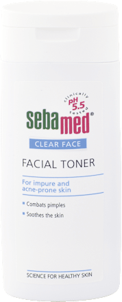 Čistiaci pleťový toner Clearface sebamed