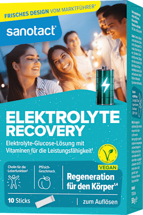 Elektrolyte Recovery Sticks sanotact
