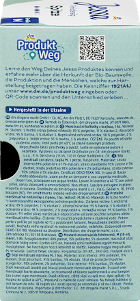 Mosható menstruációs fehérnemű, fekete, M (38-40) Jessa