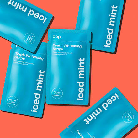 Bleaching Teeth Whitening Strips Iced Mint smilepen pop