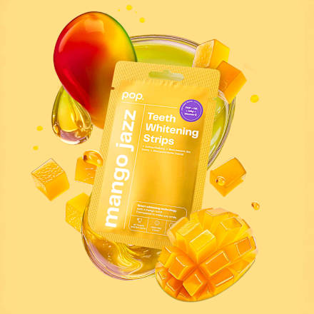 Bleaching Teeth Whitening Strips Mango Jazz smilepen pop