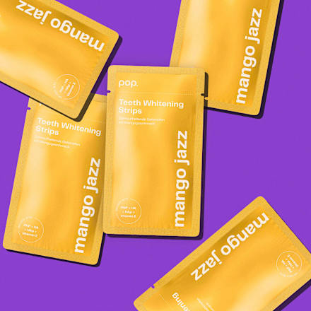Bleaching Teeth Whitening Strips Mango Jazz smilepen pop