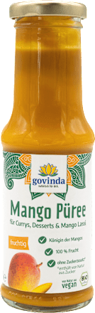 Fruchtmark Mangopüree govinda