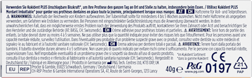 Haftcreme Plus Unschlagbare Bisskraft Kukident