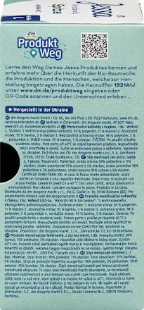 Chiloți menstruali din dantelă negri, mărime L Jessa