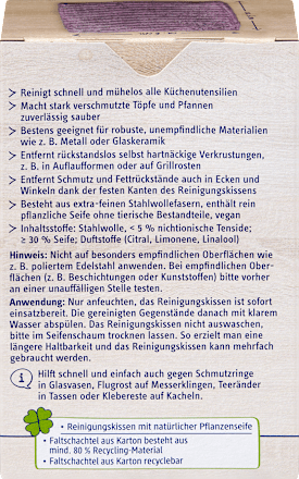 Reinigungskissen Topf und Pfanne Profissimo