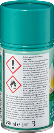 Lufterfrischer Automatisches Duftspray Frischezauber Nachfüllpack Denkmit
