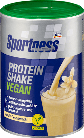 Proteinpulver Vegan Vanille-Geschmack Sportness