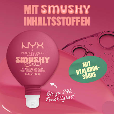 Lippenmaske Smushy SOS Hydrating 06 Rose Recharge NYX PROFESSIONAL MAKEUP