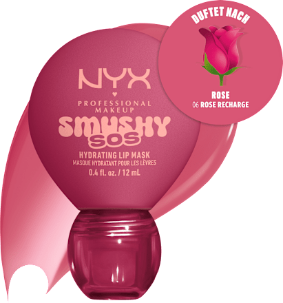 Lippenmaske Smushy SOS Hydrating 06 Rose Recharge NYX PROFESSIONAL MAKEUP