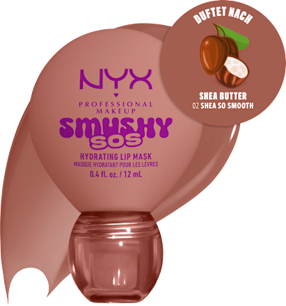 Lippenmaske Smushy SOS Hydrating 02 Shea So Smooth NYX PROFESSIONAL MAKEUP