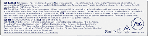 Zahnpasta 3D White Luxe Perfection Oral-B