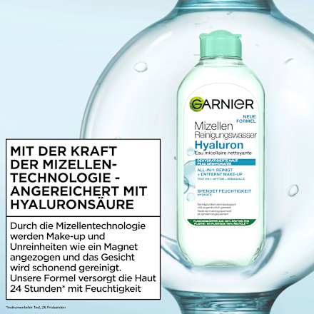 Mizellenwasser Hyaluron Garnier Skin Active