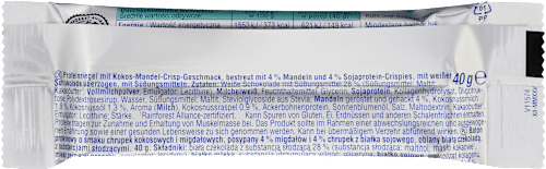 Proteínová tyčinka 30 % Crunchy s kokosovo-mandľovou príchuť Sportness