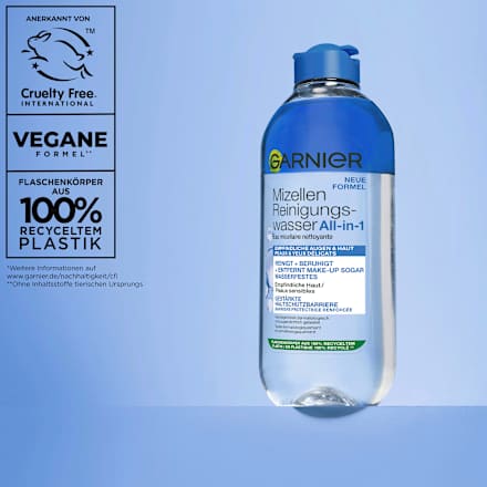 Mizellenwasser empfindliche Haut und Augen All in 1 Garnier Skin Active