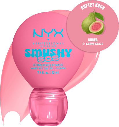 Lippenmaske Smushy SOS Hydrating 04 Guava NYX PROFESSIONAL MAKEUP