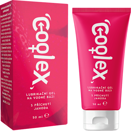 lubrikační gel Jahoda Coolex