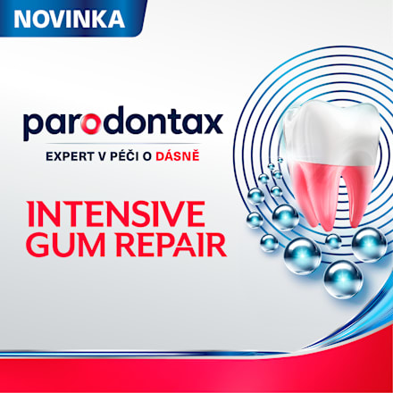 zubní pasta Advanced + Intensive Gum Repair parodontax