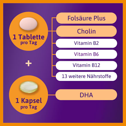 Femibion 2 Schwangerschaft, 84 Tabletten und 84 Kapseln femibion