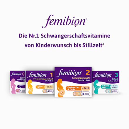 Femibion 2 Schwangerschaft, 84 Tabletten und 84 Kapseln femibion