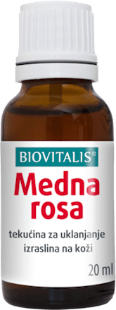 Tekućina za uklanjanje izraslina na koži Medna rosa BIOVITALIS