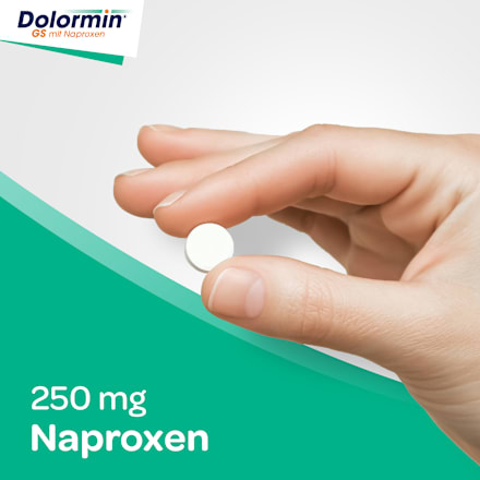 Dolormin GS mit Naproxen 250 mg Tabletten Dolormin