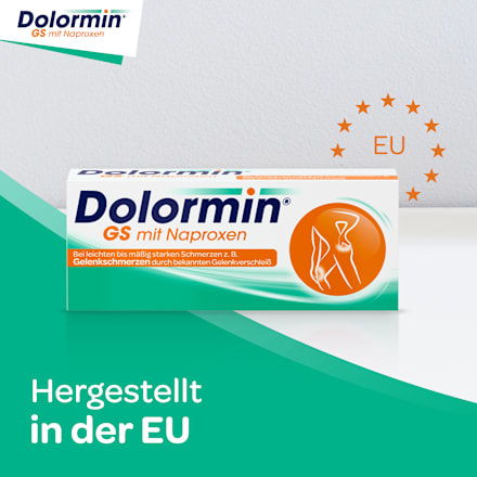 Dolormin GS mit Naproxen 250 mg Tabletten Dolormin