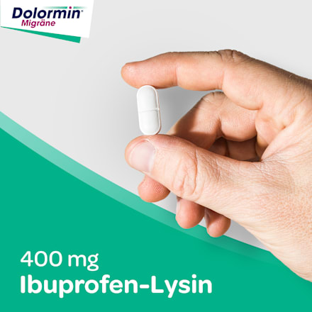 Dolormin Migräne 400 mg Filmtabletten Dolormin