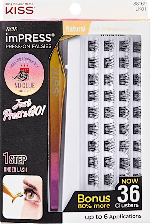 Umelé riasy Cluster Kit Classic Natural KISS